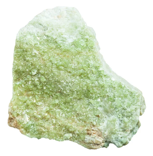 Drusa de cristais de vesuvianite (idócrase) — Fotografia de Stock