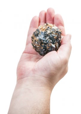 erkek Palm'da çinko ve kurşun cevheri görünümünün üst