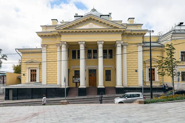 Vista frontale della facciata della sinagoga corale di Mosca — Foto Stock