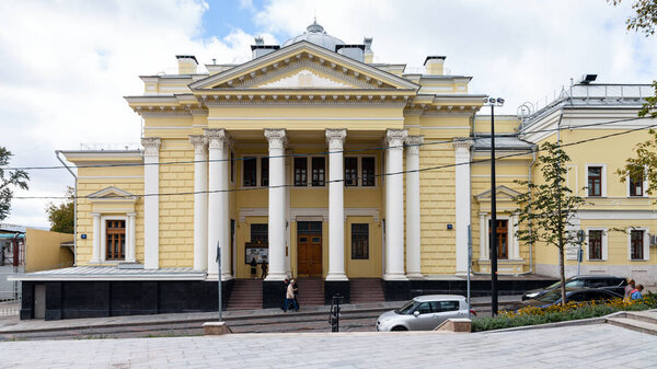 фасад Московской хоральной синагоги
