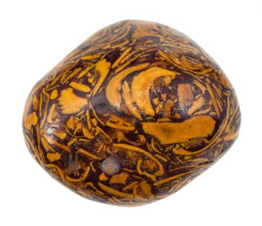 cilalı Mariam taş taş üzerinde beyaz izole