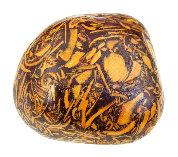 Eskitme Mariam taş taş üzerinde beyaz izole