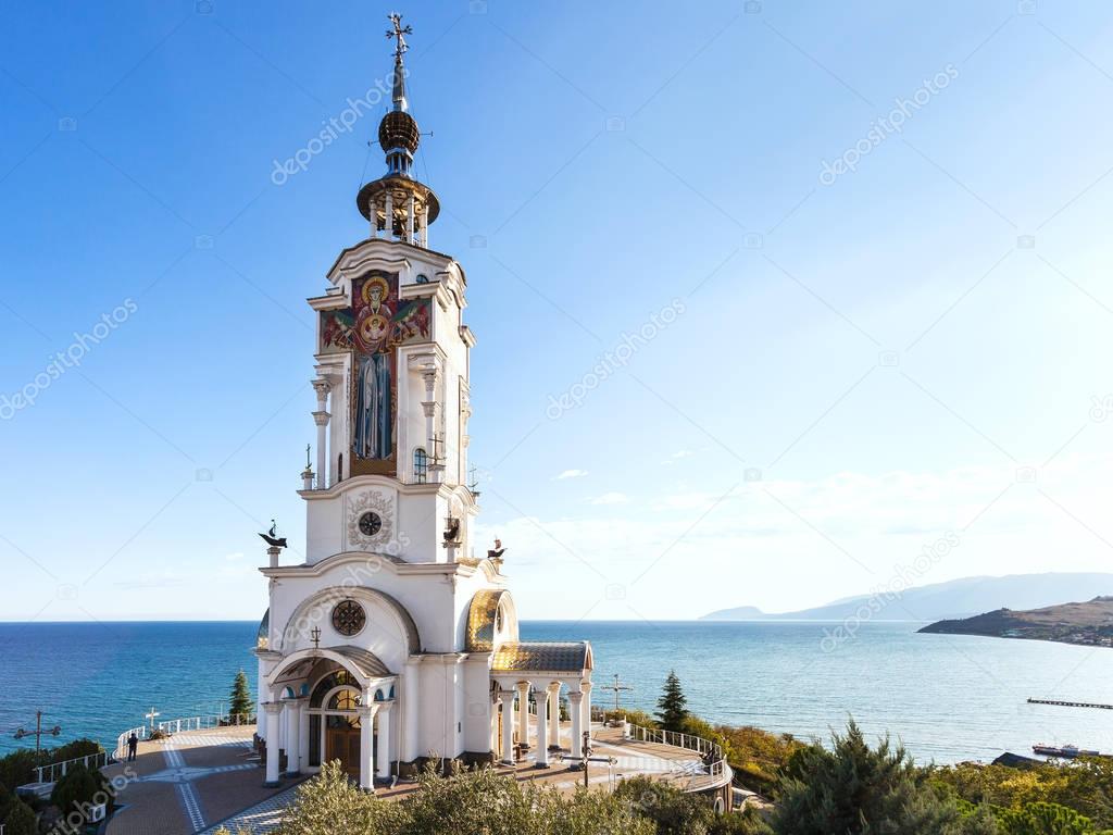 Church-lighthouse of St. Nichola in Crimea