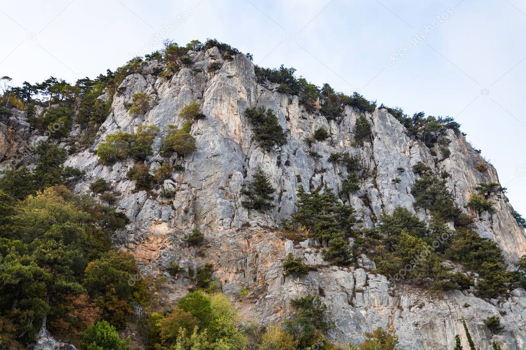 view of Ay Nicola mountain in Oreanda district