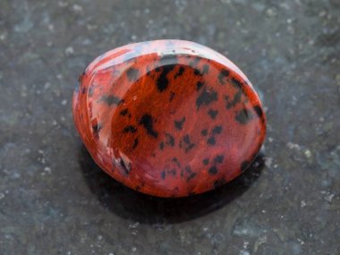 Eskitme maun obsidyen gemstone kara günü