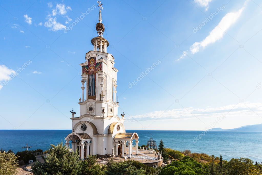 exterior of Church-lighthouse of St. Nicholas