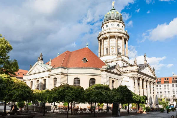 Francia katedrális (Franzosischer Dom) a berlini — Stock Fotó