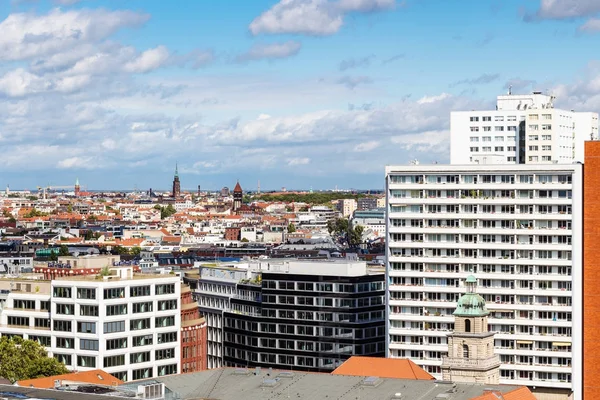 Vista superior de la ciudad de Berlín desde Berliner Dom — Foto de Stock