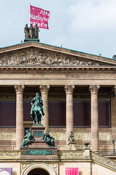 Bronzen standbeeld van Frederik Willem Iv van Pruisen — Stockfoto