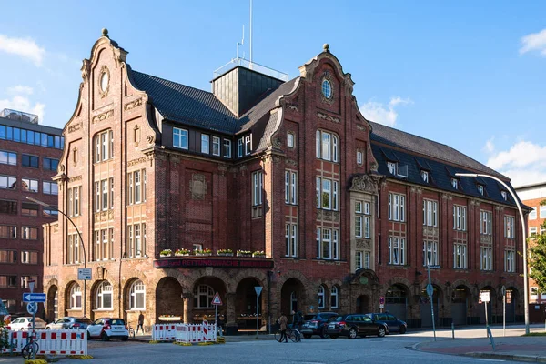 Admiralitatstrasse street in downtown of Hamburg — Stock Photo, Image