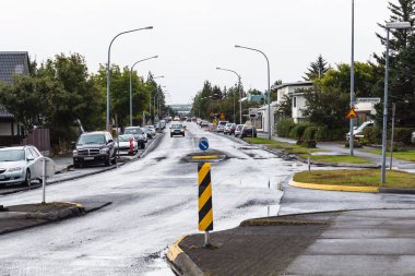 Reykjavik konut Mahallesi'nde sokak