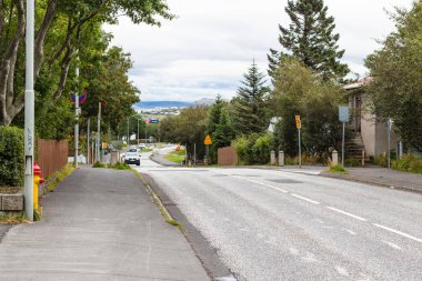 Reykjavik Mahallesi'nde sokak