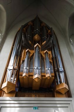 Boru organ Reykjavik tanımlıkHallgrimskirkja kilisede
