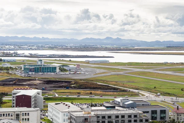 Widok okolicy miasta Reykjavik we wrześniu — Zdjęcie stockowe