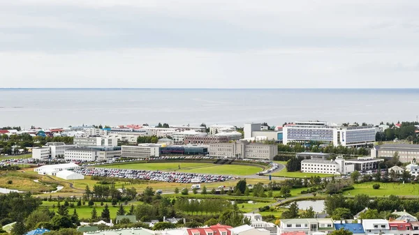 Reykjavik şehir ve Atlantik Okyanusu görünümü