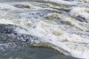 Gullfoss şelale Olfusa Nehri'nin su
