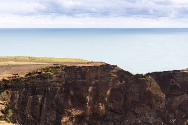 İzlanda 'da Dyrholaey Promontory