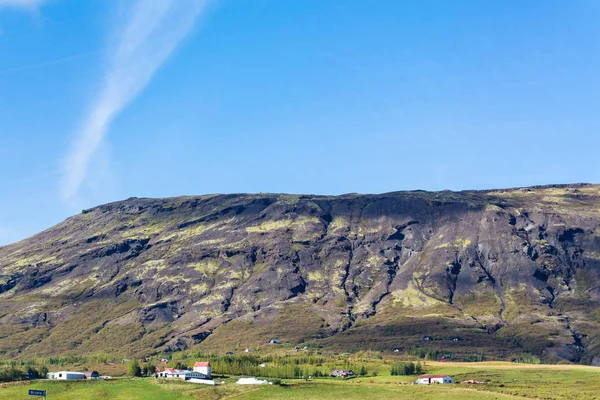 Blick auf die Siedlung eefsti-dalur in Island — Stockfoto