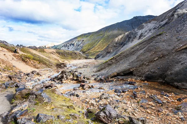 アイスランドの Graenagil 峡谷のビュー — ストック写真