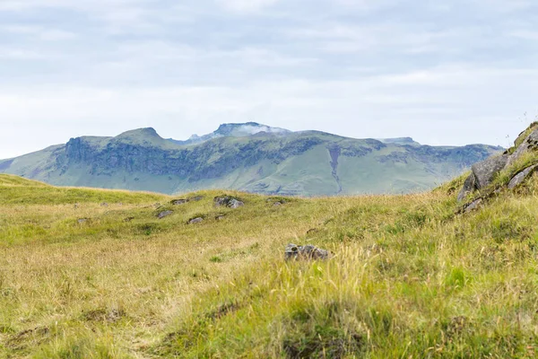 Panoramica sulla penisola di Dyrholaey in Islanda — Foto Stock