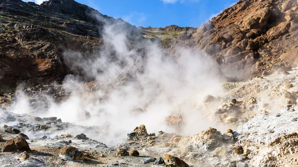 Krysuvik エリア、アイスランドのホット硫 — ストック写真
