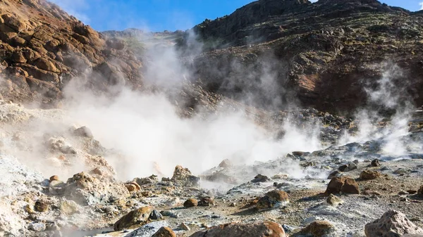 Krysuvik エリア、アイスランドに酸性硫 — ストック写真
