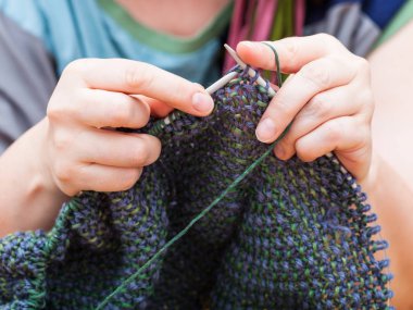 örgü yün kazak dokuma kumaşlar