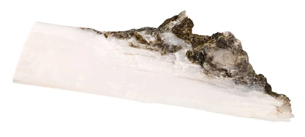 Rauer Kristall aus Xonotlit-Edelstein isoliert — Stockfoto