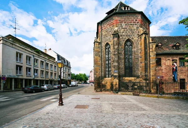 博物館の建物から通り Rue クレベール — ストック写真