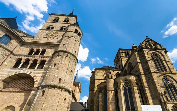 Türme der Trierer Kathedrale — Stockfoto