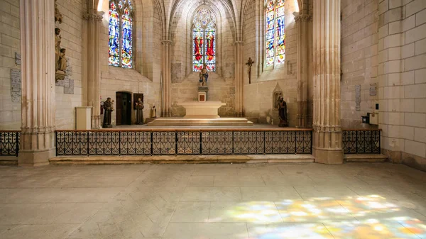 Interno della chiesa Saint-Florentin ad Amboise — Foto Stock