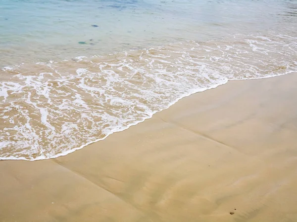 Plage de sable du golfe Gouffre de la Manche — Photo