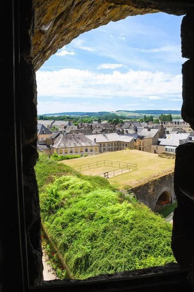 Střílna zámku Chateau de Sedan — Stock fotografie