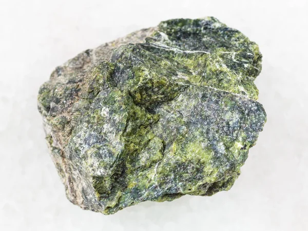 Nyers szerpentin stone, fehér — Stock Fotó