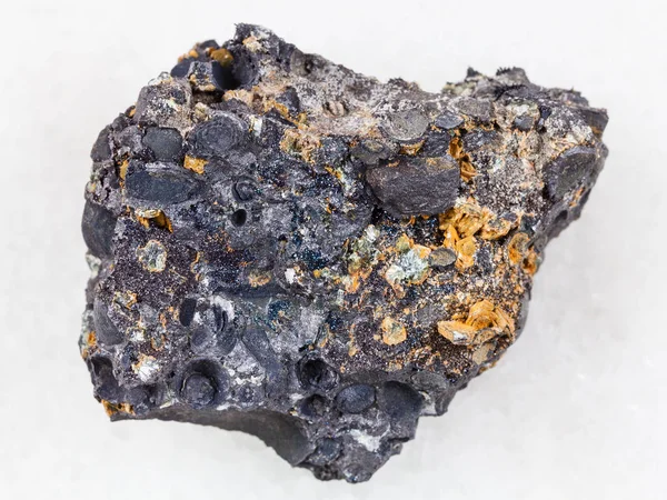 Piedra de pisolita de magnetita y mineral de hematita — Foto de Stock