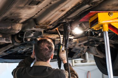 makinist araba silencer argon kaynak kaynak