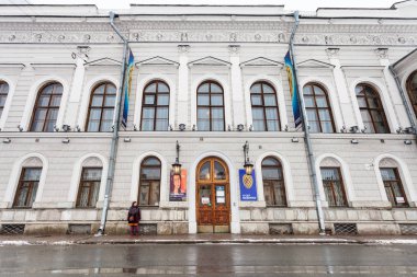 Shuvalov Sarayı müzesinde Faberge önden görünümü