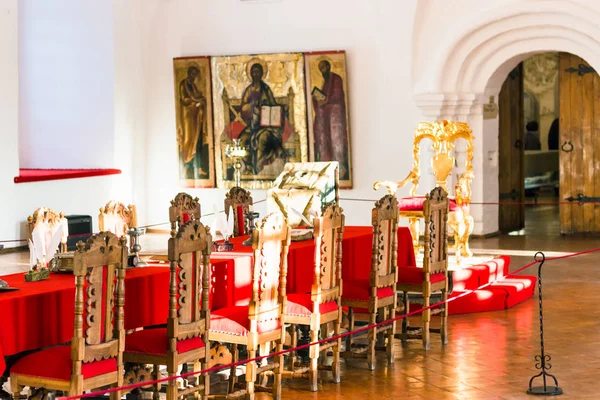 Ana salonda Suzdal Kremlin odasında Bishops — Stok fotoğraf