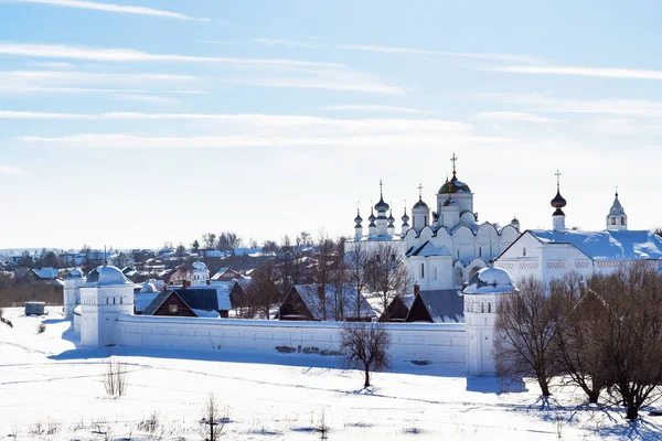 Suzdal で仲裁の修道院 — ストック写真