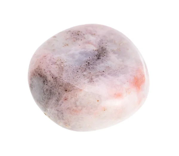 Rhodokrosit pärla sten isolerad på vit — Stockfoto