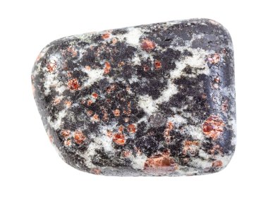 Cilalanmış Hornblende kaya kristalleri ile