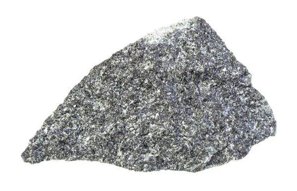 Polírozatlan Diabáz (dolerit) kőzet izolált — Stock Fotó