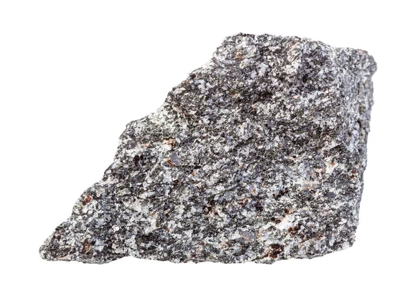 Opolerad nefelinsyenit sten isolerad — Stockfoto