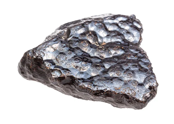 Minerai rénal (hématite, minerai de fer) roche isolée — Photo