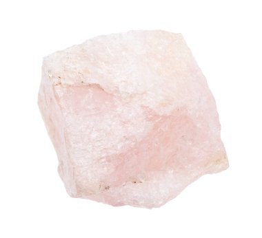ham Morganit (Vorobyevite, pembe Beryl) taşı