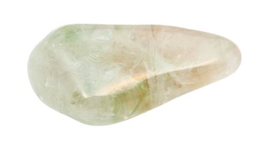 yuvarlanmış Prasiolite (yeşil kuvars) mücevher