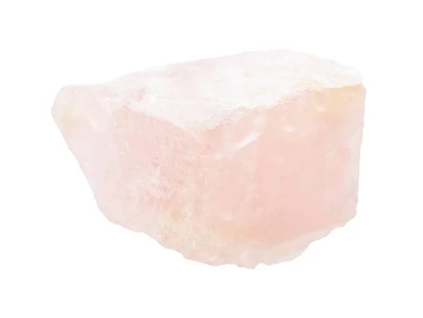 Szorstki Morganite (Worobyevite, różowy Beryl) rock — Zdjęcie stockowe