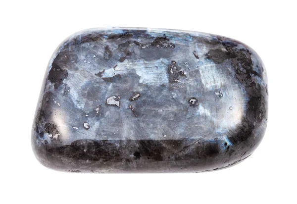 Pietra preziosa di Larvikite (Labradorite norvegese) — Foto Stock