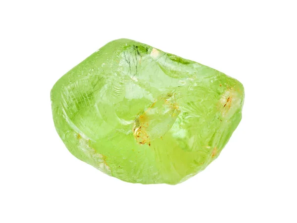 粗橄榄石(Peridot, Chrysolite)晶体 — 图库照片