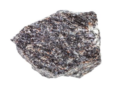 Çiğ nephelin siyanit kayası yalıtılmış.